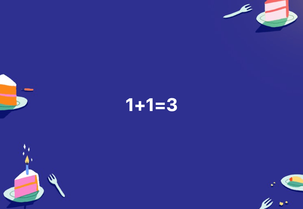 1+1=3 which means togetherness + collaboration – My learnings in life #003